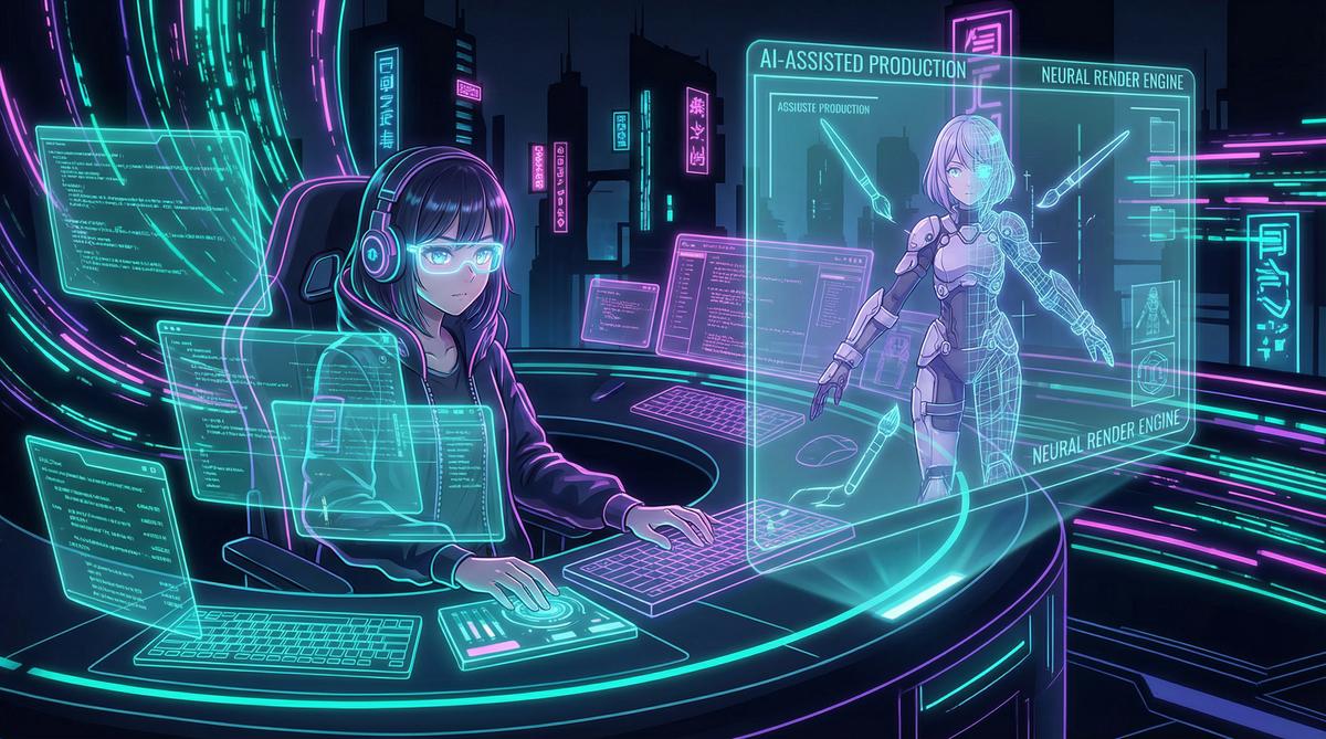 91 AI动漫制作技术